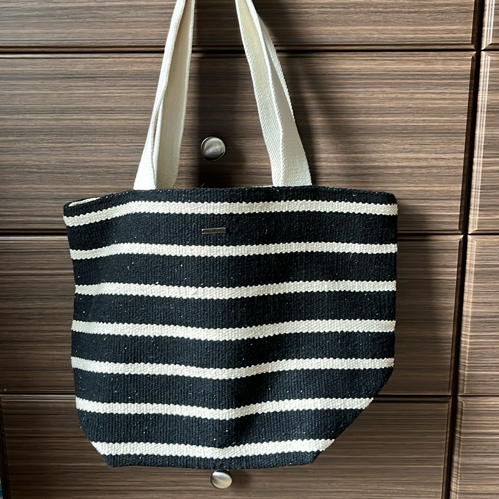 Billabong Striped Beach Tote